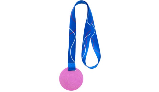 Hovedbilde Medalje av Tyggegummi preget ...