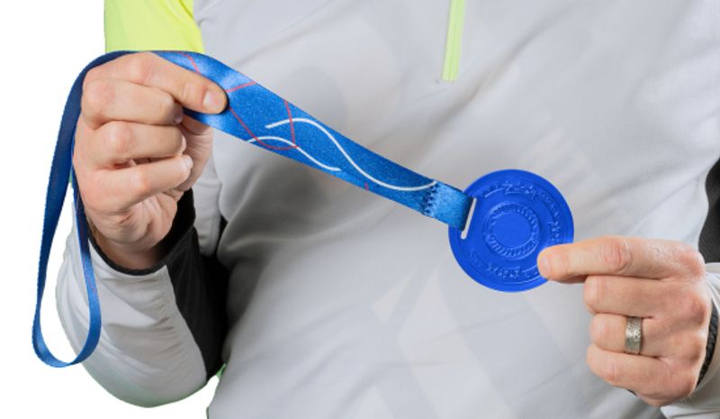 Medalje Plast preget (min 500 stk)